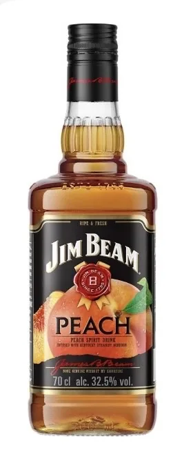 Viskija liķieris Jim Beam Peach, 32,5%, 0,7 l