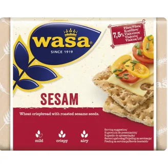 SAUSMAIZĪTES WASA KVIEŠU SESAM 200G