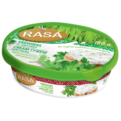KRĒMSIERS RASA AR ZAĻUMIEM 180G