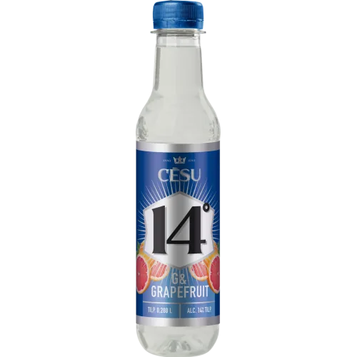 Коктейль Cēsu gin & grapefruit 14%, 0,28 л