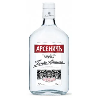 Водка Arsenitch 40%, 0,2 л