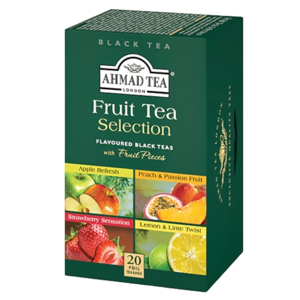 MELNĀ TĒJA AHMAD TEA FRUIT SELECTION 20X2G