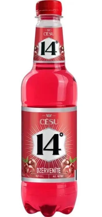 Алкогольный коктейль Cēsu Dzērvenīte 14%, 0,5 л