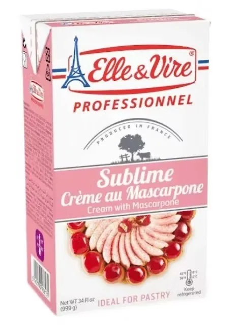 SALDAIS KRĒJUMS ELLE&VIRE SUBLIME ARMASCARPONES SIERU, 36.5%, 1KG