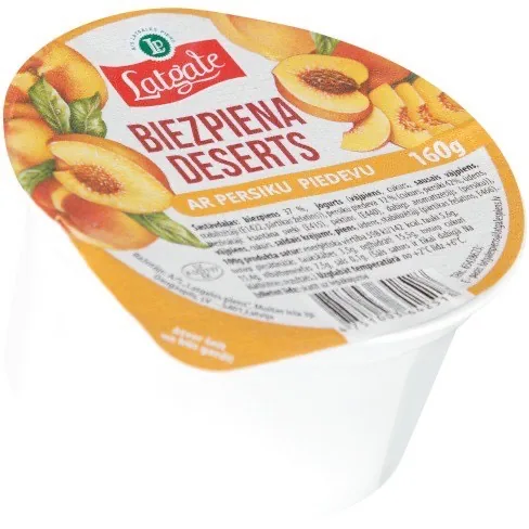 LATGALE BIEZPIENA DESERTS AR PERSIKU PIEDEVU 160 G
