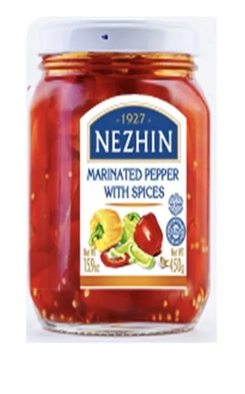 PAPRIKA MARINĒTA AR GARŠVIELĀM NIZHYN , 450G