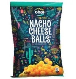 ČIPSI OHO KUKURŪZAS NACHO SIERA BUMBAS 200G