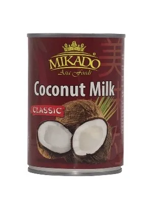 KOKOSRIEKSTU PIENS MIKADO, 17-19%, 400ML