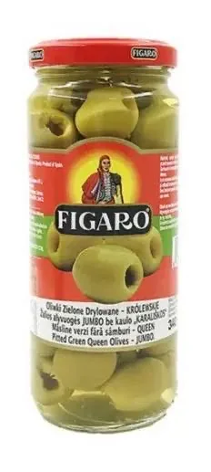 KARALISKĀS ZAĻĀS OLĪVAS FIGARO BEZ KAULIŅIEM 340G (160G)