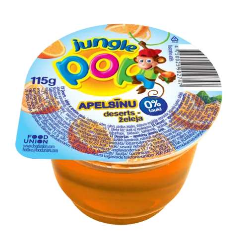 ŽELEJA JUNGLE POP APELSĪNS 115G