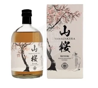 Viskijs Yamazakura Kuyuri Peated Blended, 46%, kastē, 0,7 l