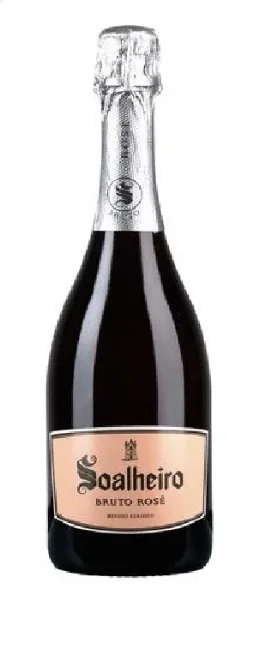 Dzirkstošais rozā vīns Soalheiro Espumante Bruto rosé, 12,5%, 0,75 l