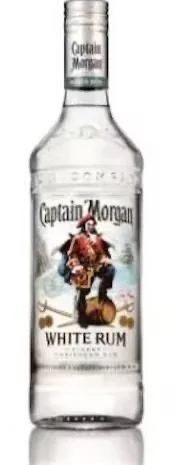 Ром Captain Morgan White, 37,5%, 0,7 л