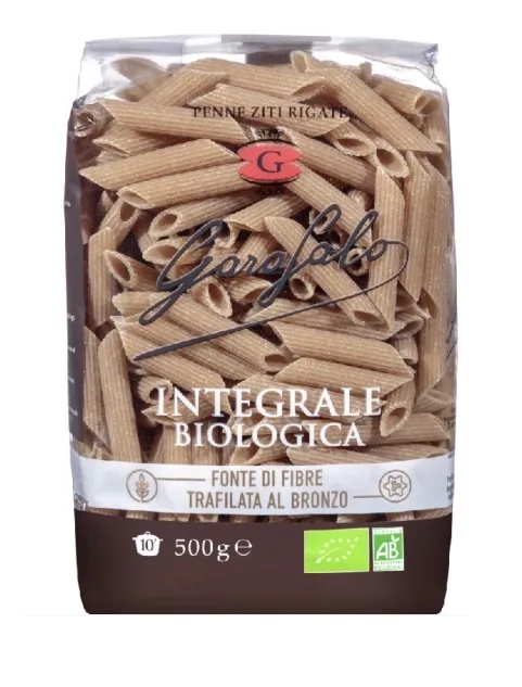 MAKARONI GAROFALO PENNE ZITI RIGATE, BIO, PILNGRAUDU, 500G