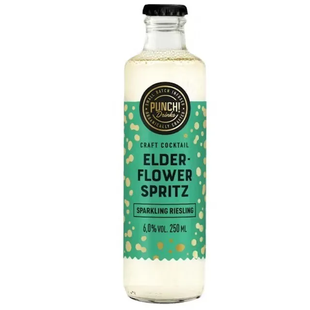 Алкогольный коктейль Punch Club Elderflower Spritz 6%, 250 мл