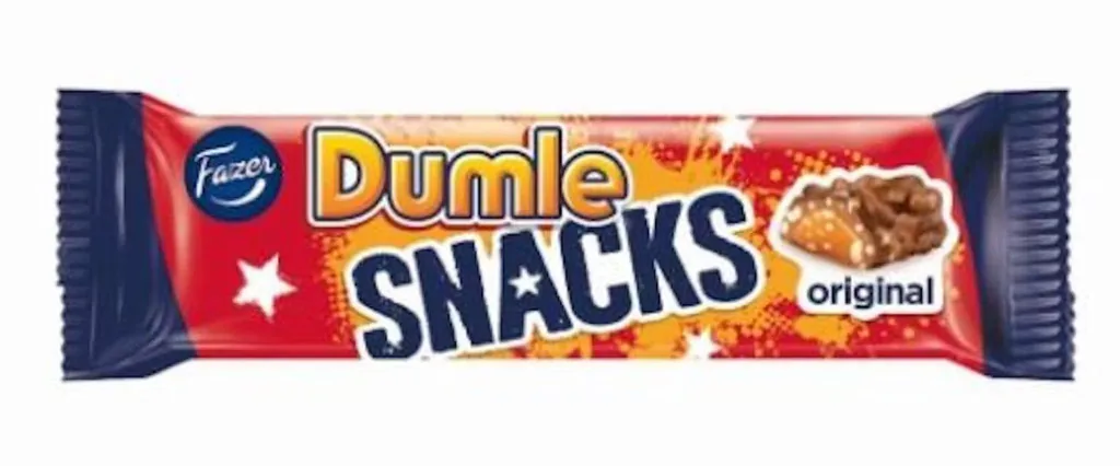 ŠOKOLĀDES BATONIŅŠ FAZER DUMLE SNACKS,40G
