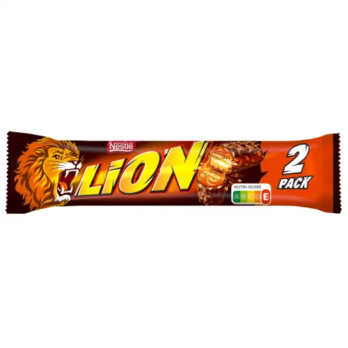 ŠOKOLĀDES BATONIŅŠ LION STANDART 2 PACK 60G