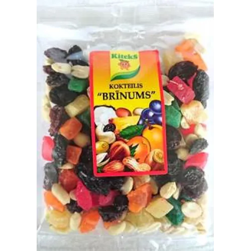 RIEKSTU AUGĻU MAISĪJUMS KITEKS KOKTEILIS BRĪNUMS 150G