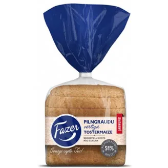 TOSTERMAIZE FAZER PILNGRAUDU VĒRTĪGĀ 250G