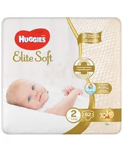 AUTIŅBIKSĪTES HUGGIES EXTRA CARE 2 3-6KG 82GAB.