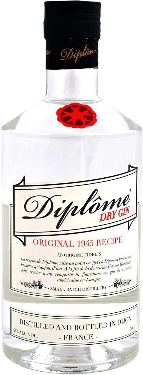 Джин Diplome 44%, 0,7 л
