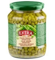 ZAĻIE ZIRNIŠI EXTRA LINE 700G