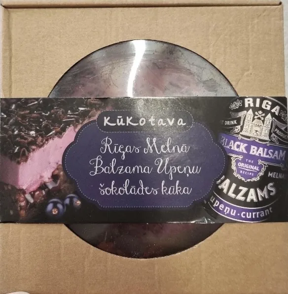 SALDĒTA KŪKA UPEŅU BALZAMA-ŠOKOLĀDES 500G KŪKOTAVA