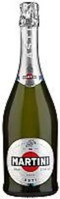Dzirkstošais vīns Martini Asti D.O.C.G. moscato saldais 7,5% 0,75 l