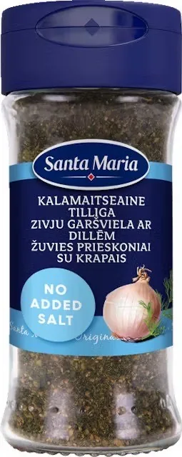 ZIVJU GARŠVIELA AR DILLĒM SANTA MARIA BEZ PIEVIENOTA SĀLS 23G