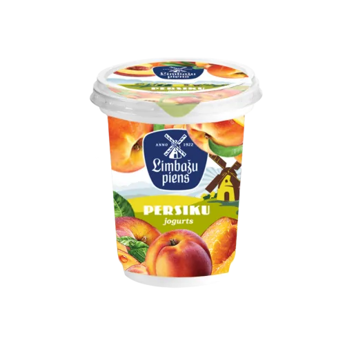 JOGURTS LIMBAŽU PIENS PERSIKU 320G
