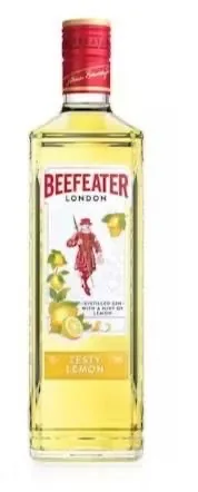 Джин Beefeater Zesty Lemon, 37,5%, 0,7 л