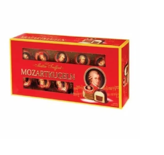 ŠOKOLĀDES KONFEKTES MAITRE TRUFFOUTMOZART, KĀRBĀ, 200G