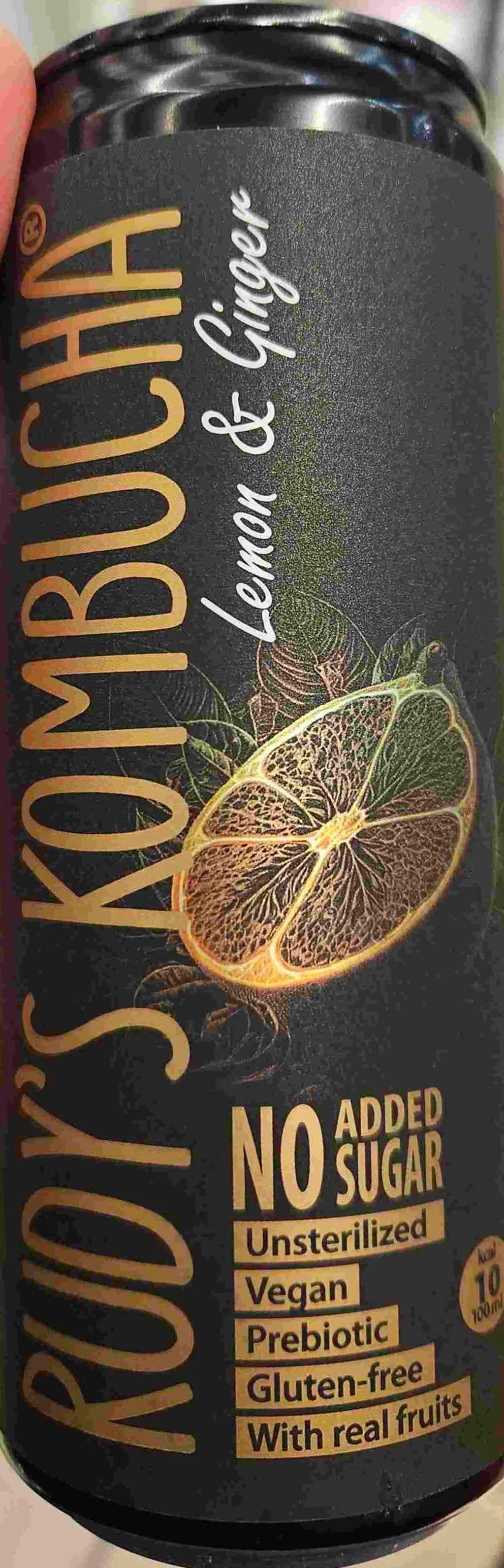 KOMBUČA CITRONS UN INGVERS 330ML
