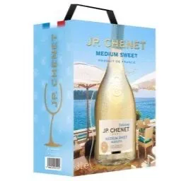 Vīns J.P.chenet white med.sw.11,5% 3 l bib