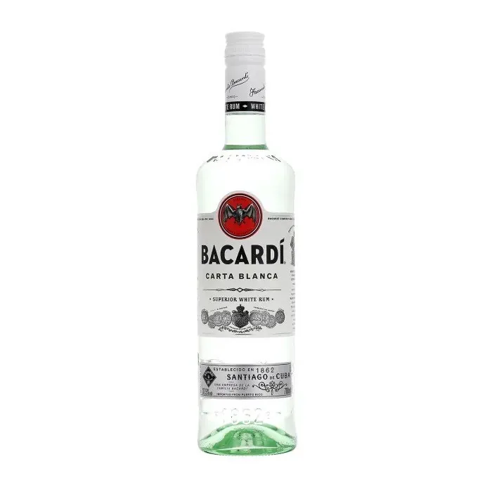 Ром Bacardi Carta Blanca 37,5%, 0,7 л