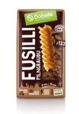 MAKARONI DOBELE FUSILLI PILNGRAUDU 500G