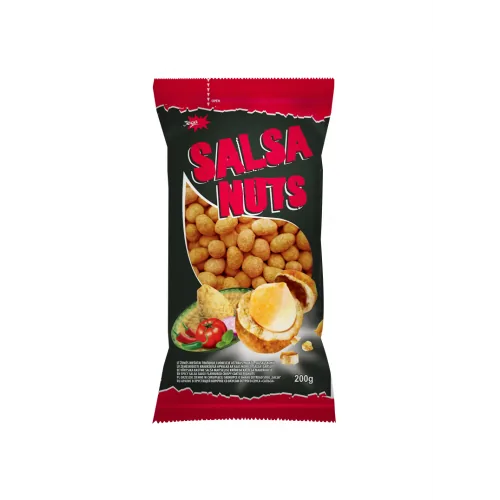 ZEMESRIEKSTI JEGA APVALKĀ AR SALSAS GARŠU 200G