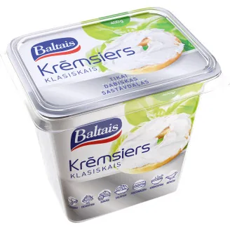 KRĒMSIERS BALTAIS KLASISKAIS 400G