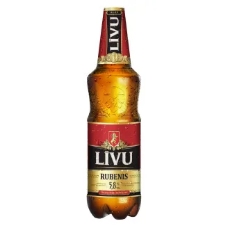 Alus Līvu Rubenis 5,8% 1 l PET
