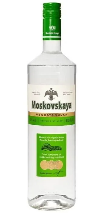 Водка Moskovskaya Osobaja 40%, 1 л