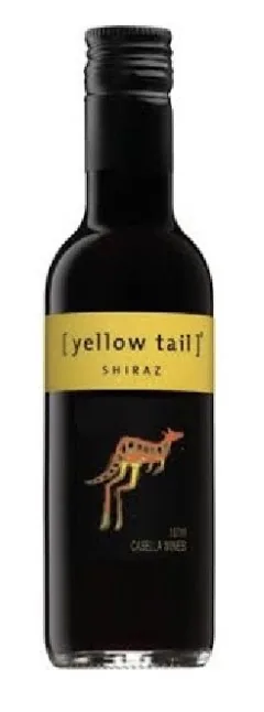 Sarkanvīns Yellow Tail Shiraz, sauss, 13,5%-14%, 0,187 l