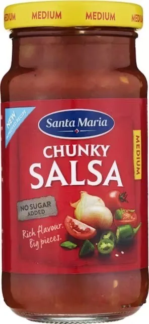 SALSA SANTA MARIA SARKANO TOMĀTU VIDĒJI ASA 230G