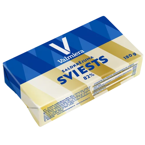 SVIESTS VALMIERA SALDKRĒJUMA 82% 180G