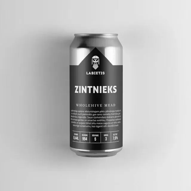 Пиво Labietis Zintnieks 7,6%, 0,44 л