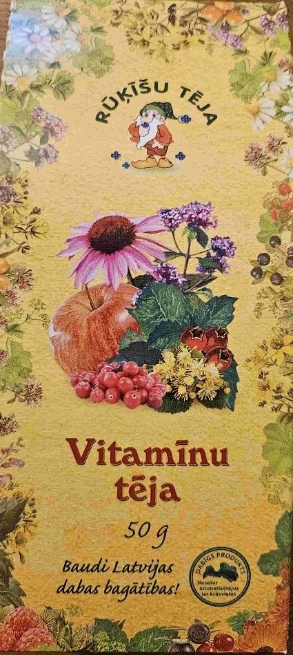 Vitamīnu teja 50 g ruķīšu tēja