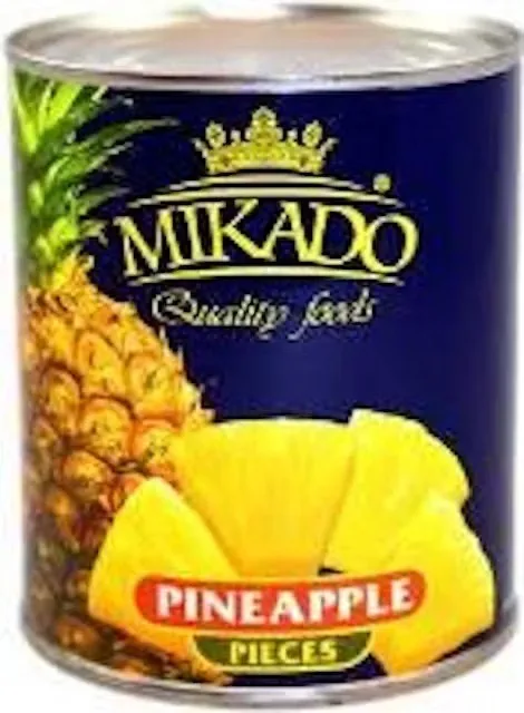 ANANASU GABALIŅI MIKADO, 850/490ML