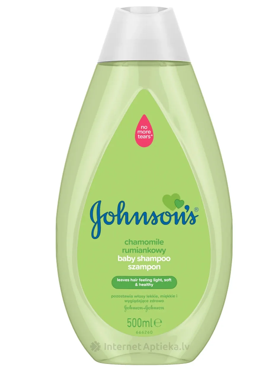ŠAMPŪNS AR KUMELĪŠU EKSTRAKTU JOHNSON’S 500ML