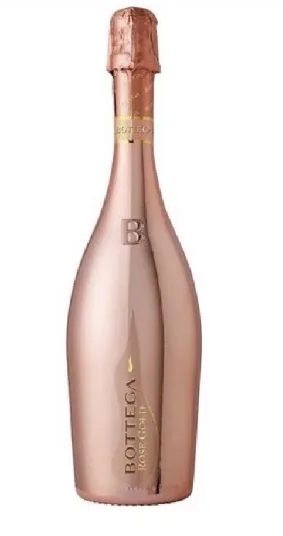 Dzirkstošais vīns Bottega Rose Gold Spumante, brut, 11,5%, 0,75 l