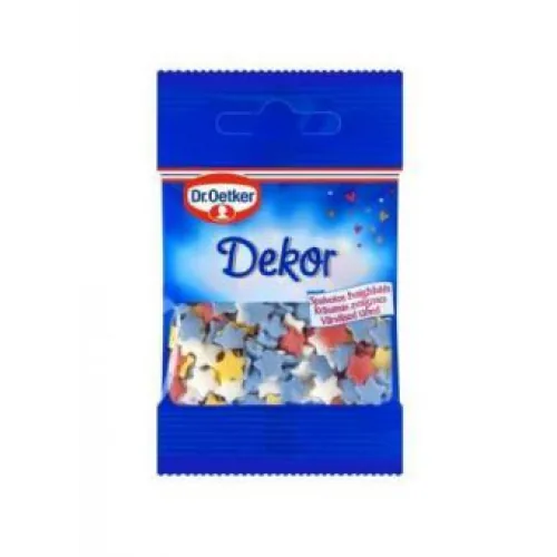 GARŠVIELA DR.OETKER KRĀSAINĀS CUKURA ZVAIGZNĪTES 10G