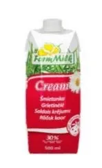 SALDAIS KRĒJUMS FARM MILK UHT 30% 500ML 